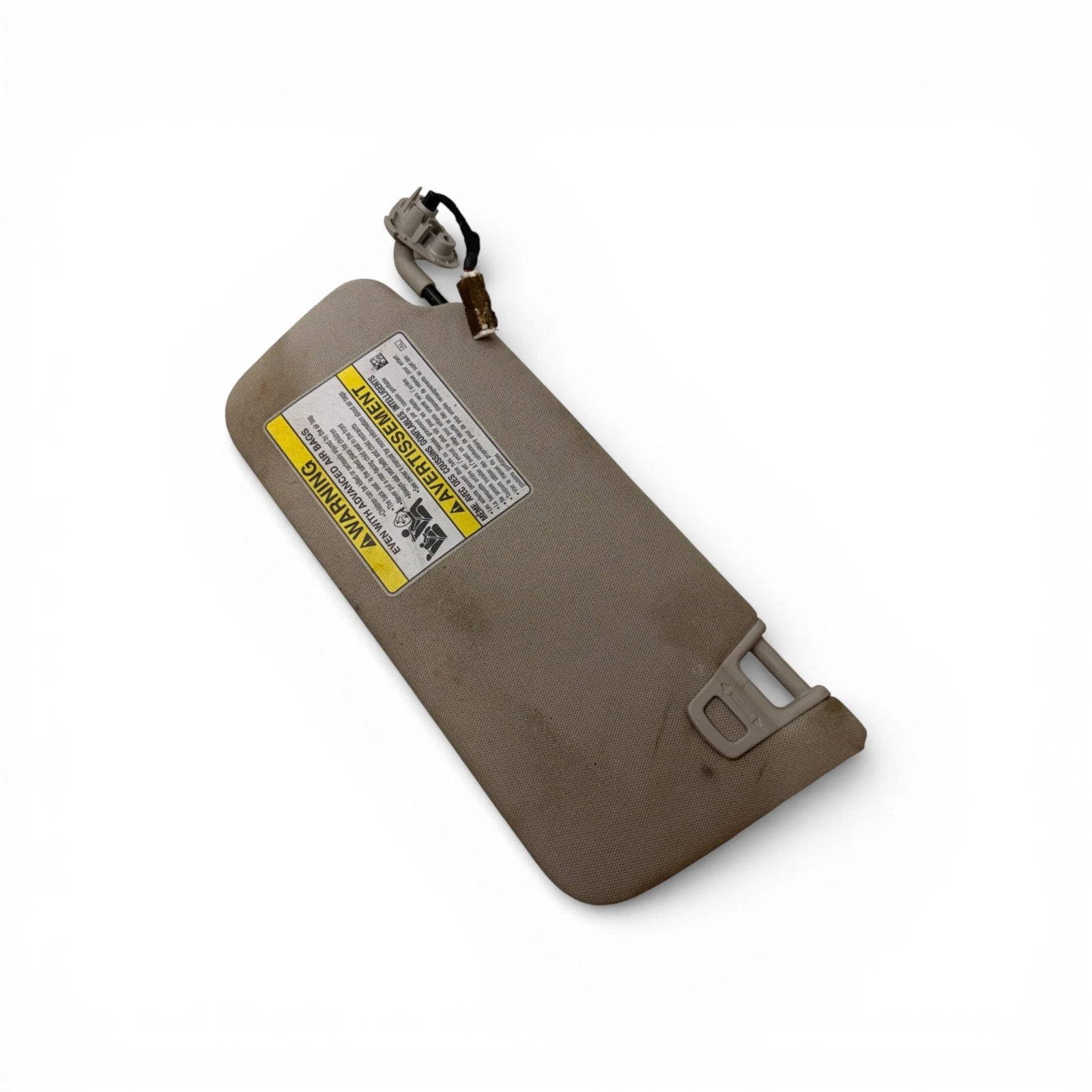 15-25 Subaru Legacy Outback Right Sun Visor Illuminated Gray OEM, 92011AL14BME - Image 7