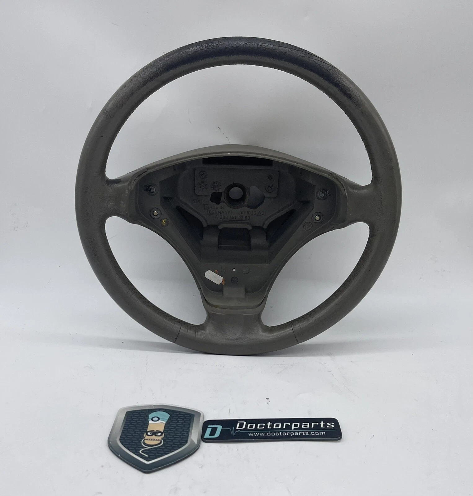 02-05 Mercedes W203 C230 C320 Coupe Steering Wheel 2034601203 OEM USED ⭐️⭐️