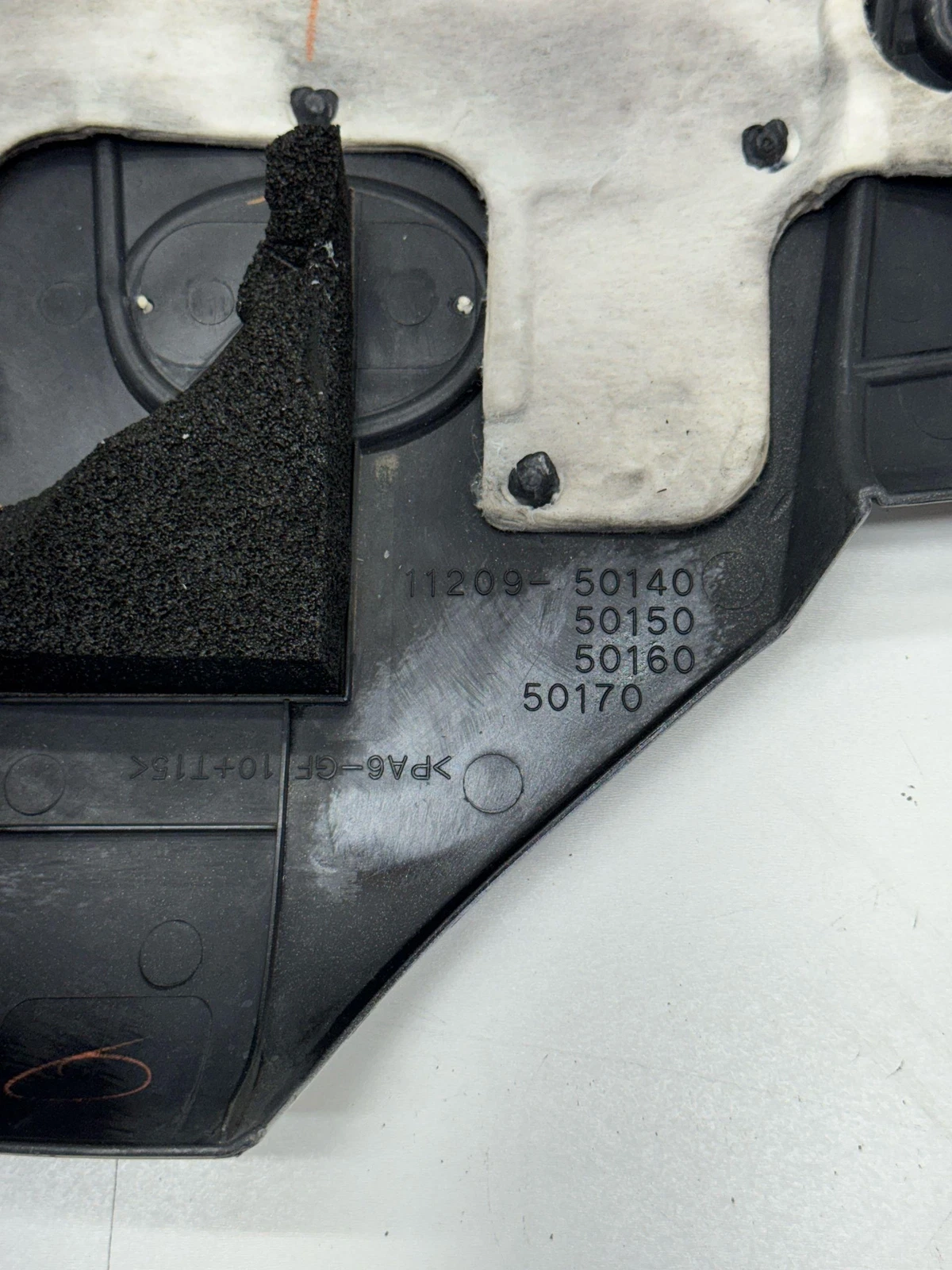 01-06 LEXUS LS430 4.3L ENGINE MOTOR TOP COVER PANEL SHIELD OEM 11209-50140 - Image 8