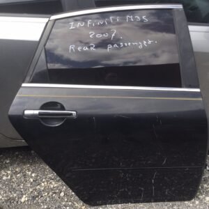2006-2010 INFINITI M35 REAR RIGHT RH PASSENGER DOOR USED OEM LOCAL PICKUP.