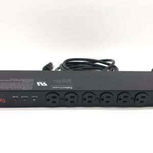 CyberPower Rackbar CPS-1215RMS 15A 12-Outlet Surge Protector, 1800 Joules
