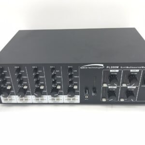 SPECO TECHNOLOGIES PL200M Multizone-Multisource Amplifier,40W