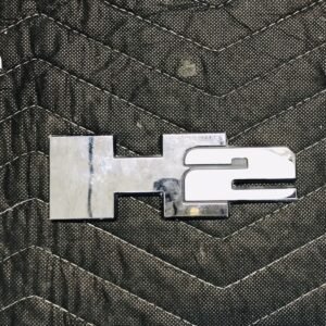 CHROME HUMMER "H2" EMBLEM  OEM GM 15771366