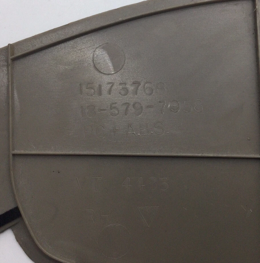 2003-2007 HUMMER H2 FRONT RIGHT PASSENGER DASH DASHBOARD END CAP TRIM COVER OEM - Image 3