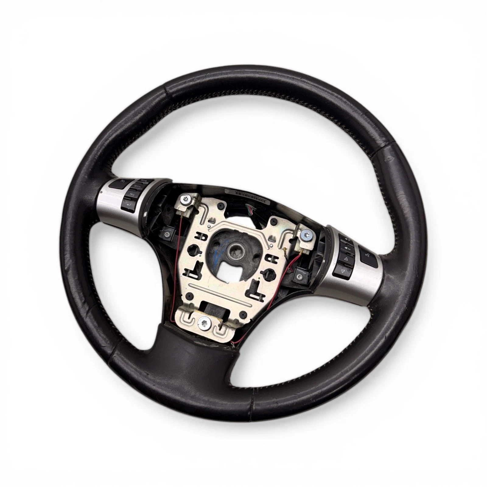 2007-2009 Saturn Sky Steering Wheel Black W/ Cruise Switch OEM - Image 11