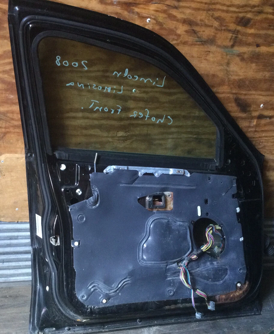 2003-2011 LINCOLN TOWN CAR LIMOUSINE USED DOOR FRONT DRIVER OEM LOCAL PICKUP - Image 3