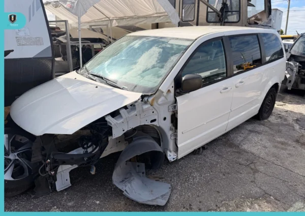 2008-2013 DODGE GRAND CARAVAN REAR LEFT QUARTER PANEL