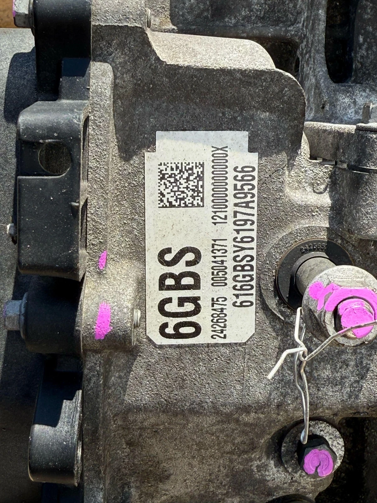 15-18 CHEVY SONIC 1.8 AUTOMATIC TRANSMISSION ASSEMBLY 54k MILES OEM - Image 10