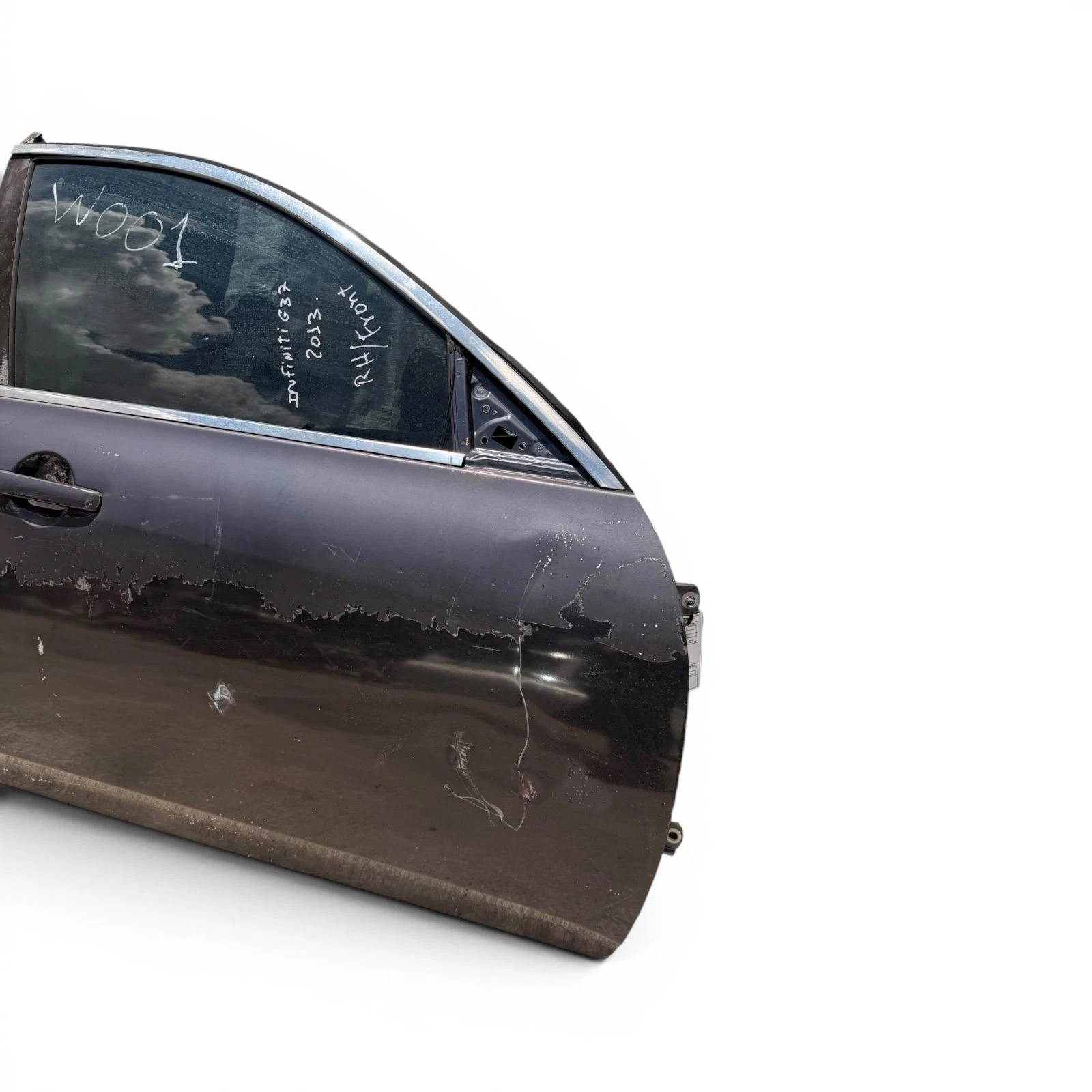 08-15 Infiniti G35 G37 Q60 Sedan Front Right Door Assembly oem - Image 7