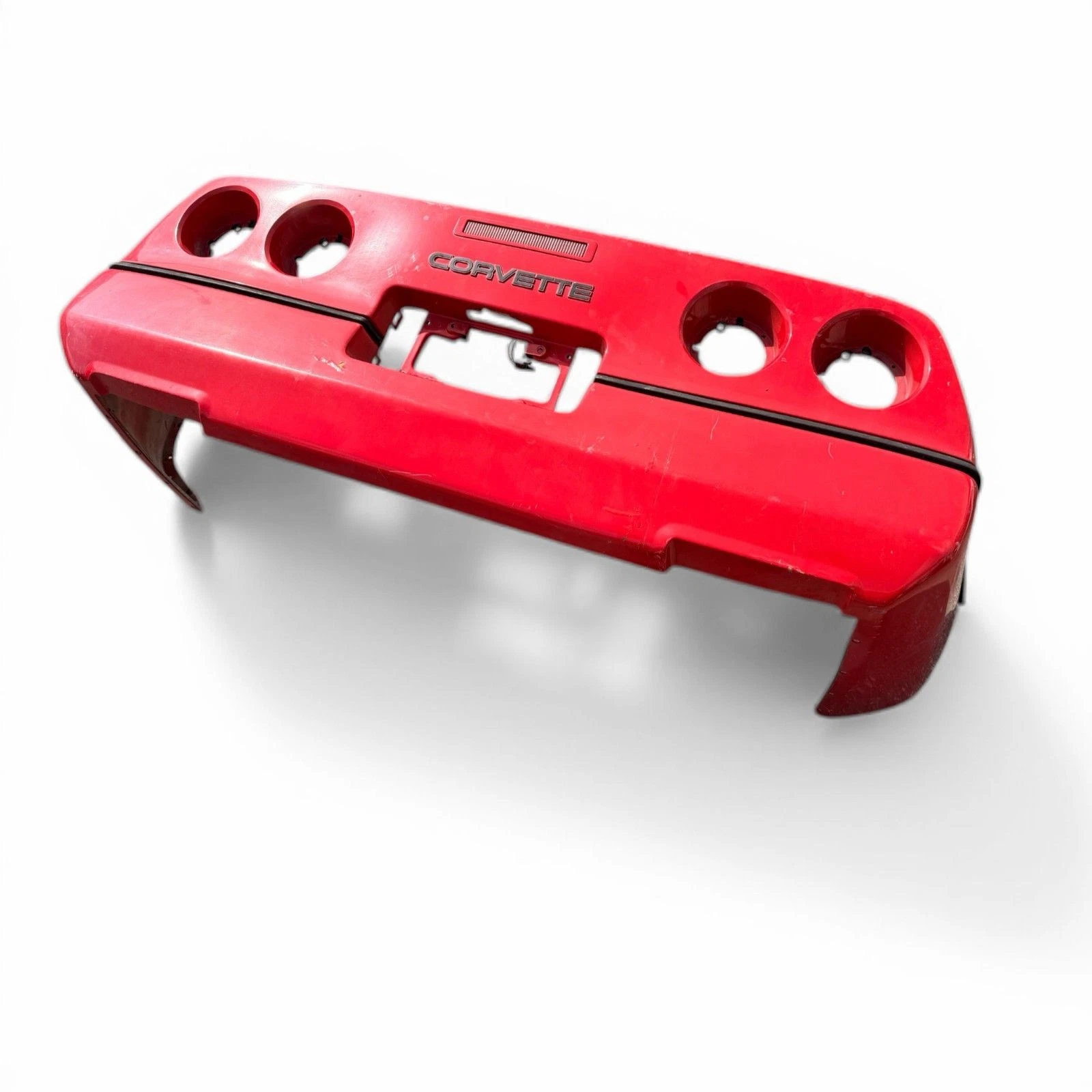 1984-1990 CHEVROLET CORVETTE C4 REAR BUMPER COVER RED ASSEMBLY OEM - Image 3