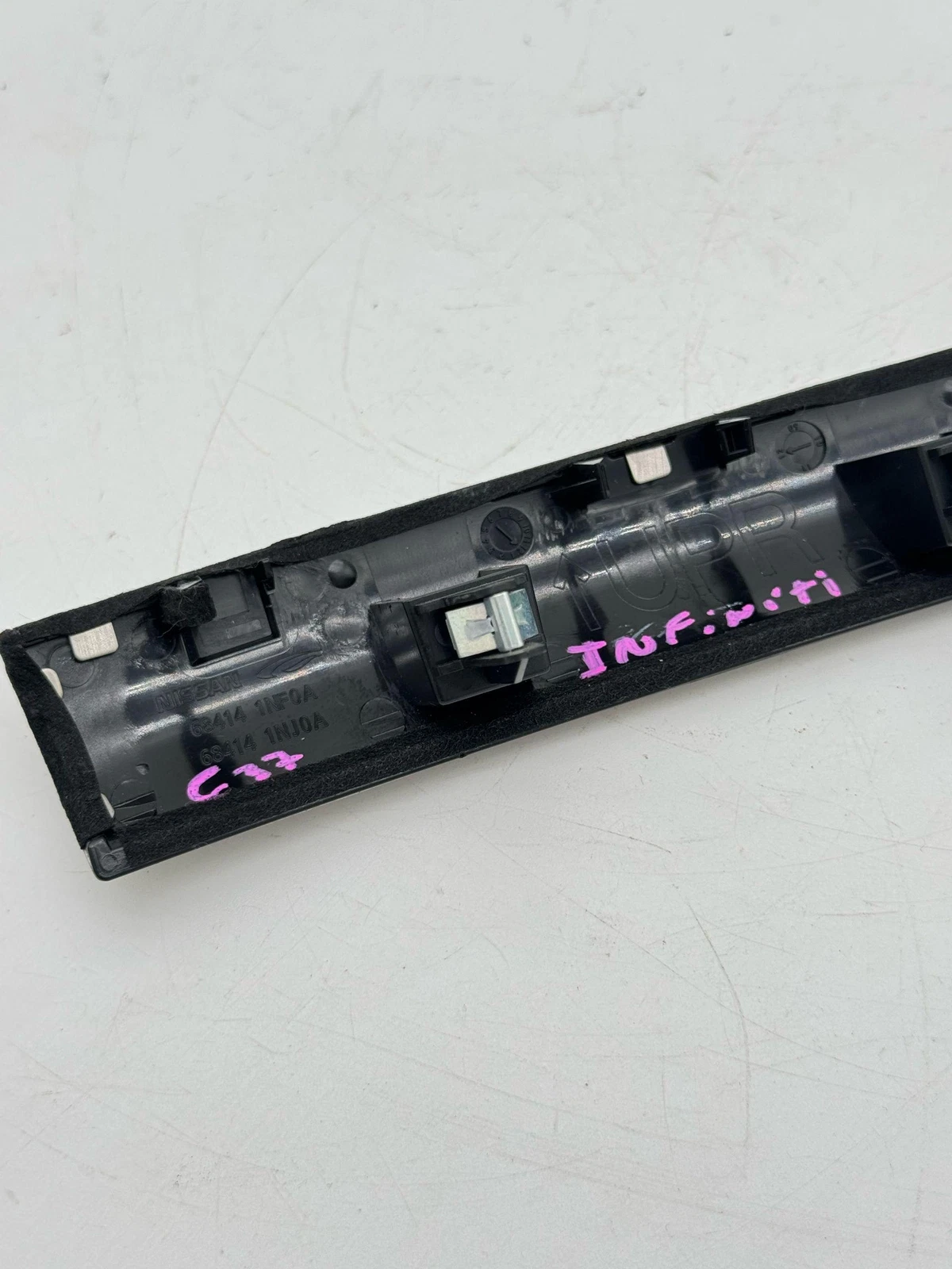 10-15 INFINITI G37/Q60 Coupe Center Lower Dash Trim OEM 684141NF0A - Image 5