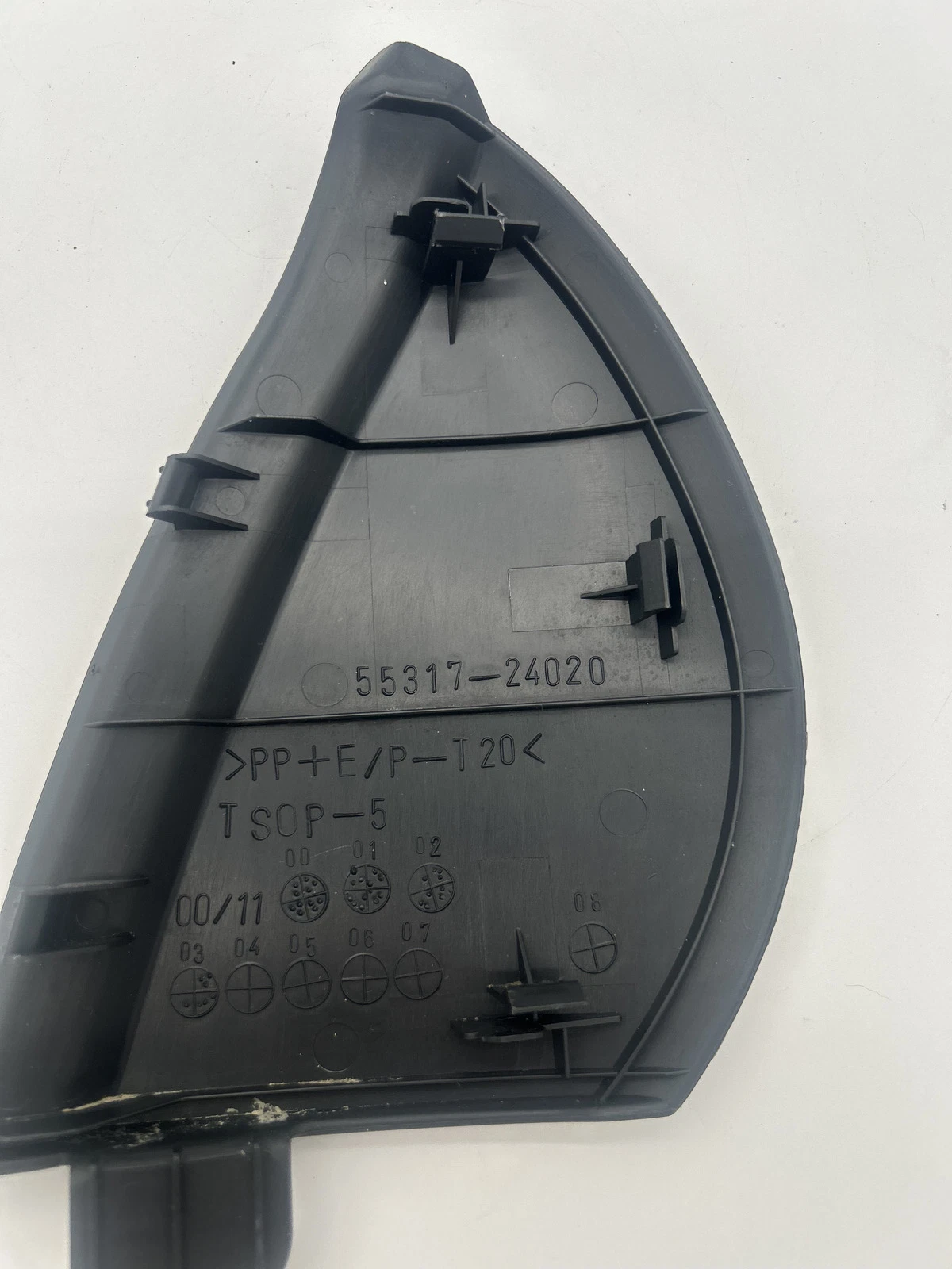 02-10 Lexus SC430 Front Right Passenger Side Dashboard Dash Cap Cover Trim OEM - Image 9