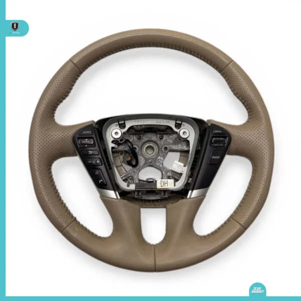 09-14 Nissan Murano Left Side Steering Wheel W/ Cruise Switch OEM, 48430-1AA4A