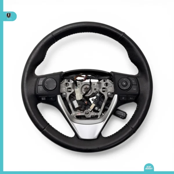 14-19 Toyota Corolla Steering Wheel Black W/ Cruise Switch OEM, 45100-0R120-C0
