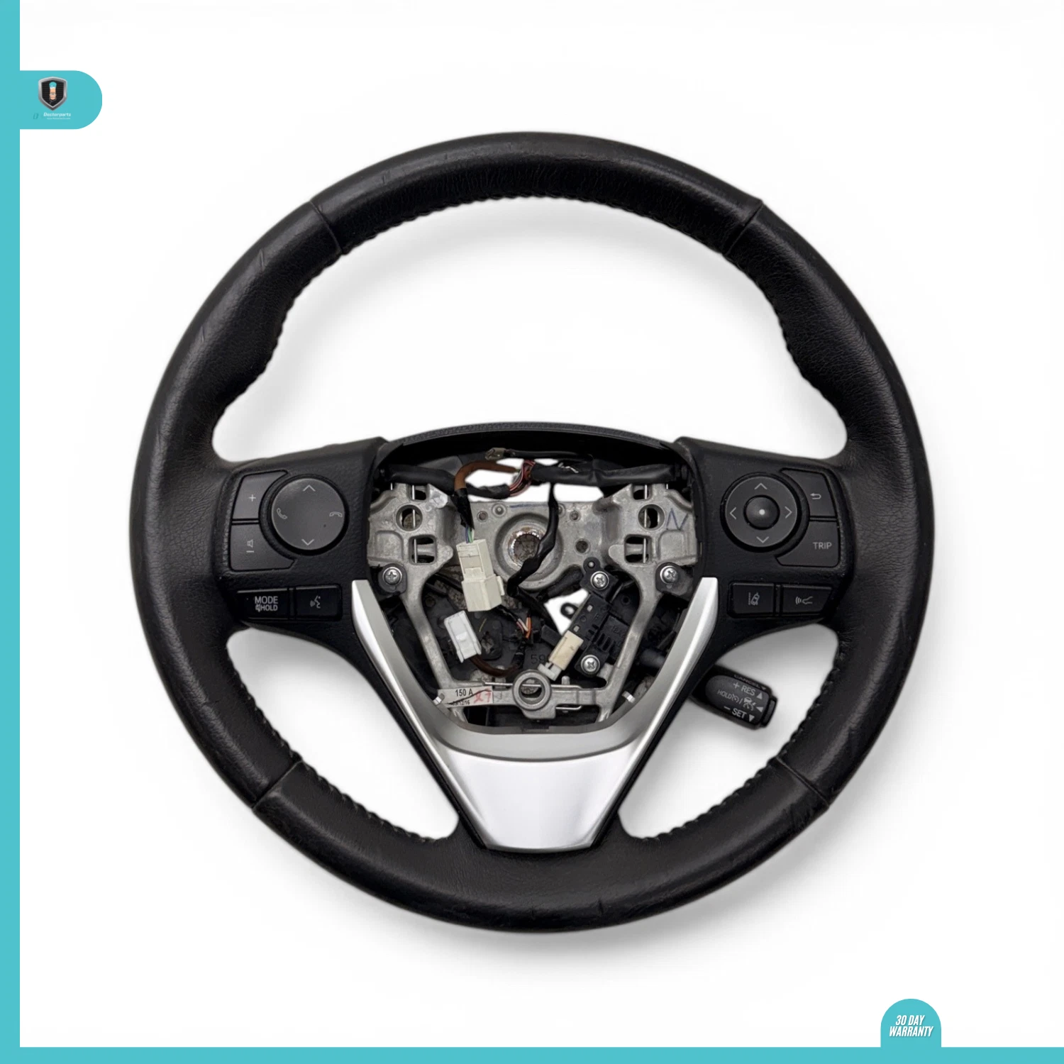 14-19 Toyota Corolla Steering Wheel Black W/ Cruise Switch OEM, 45100-0R120-C0