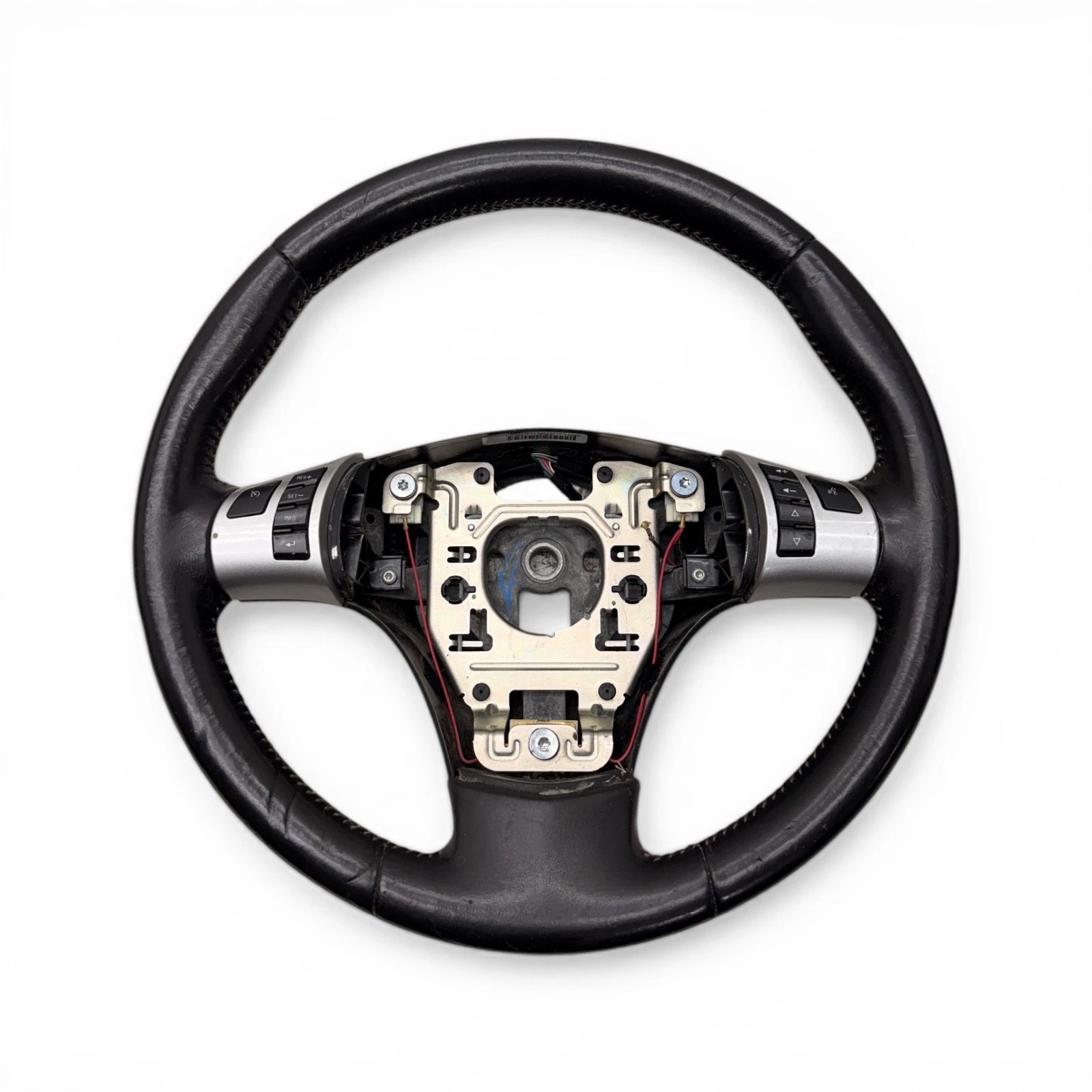 2007-2009 Saturn Sky Steering Wheel Black W/ Cruise Switch OEM - Image 2