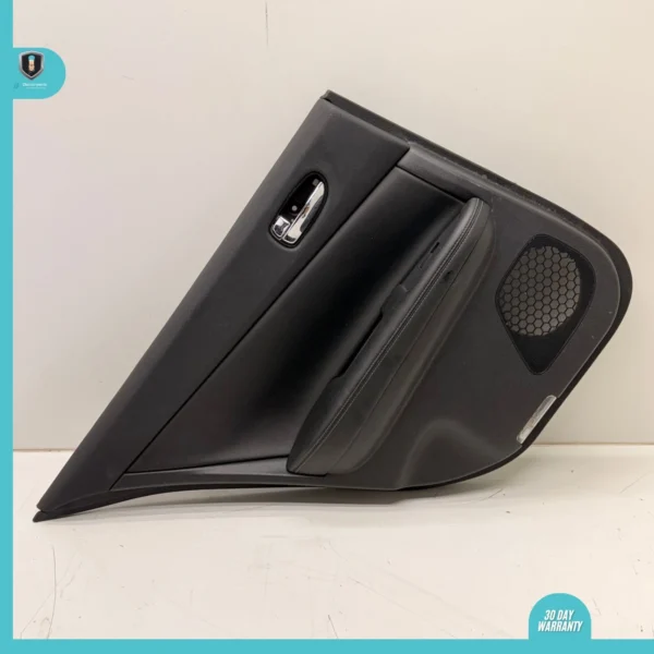 2009-2014 NISSAN MAXIMA BLACK DRIVER LEFT REAR DOOR PANEL OEM