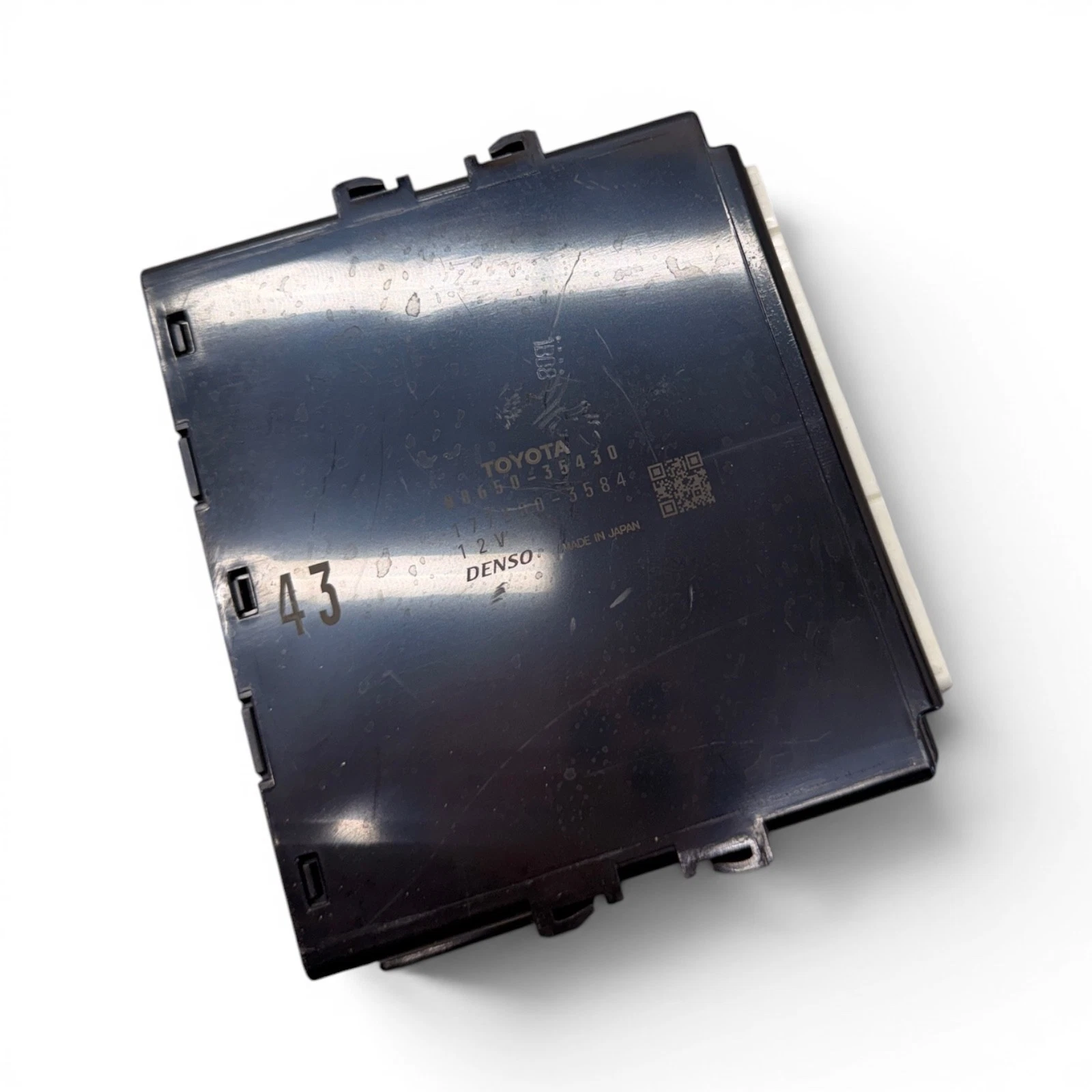 14-19 Toyota 4Runner Temperature Blower Motor Control Module OEM, 88650 35430 - Image 3