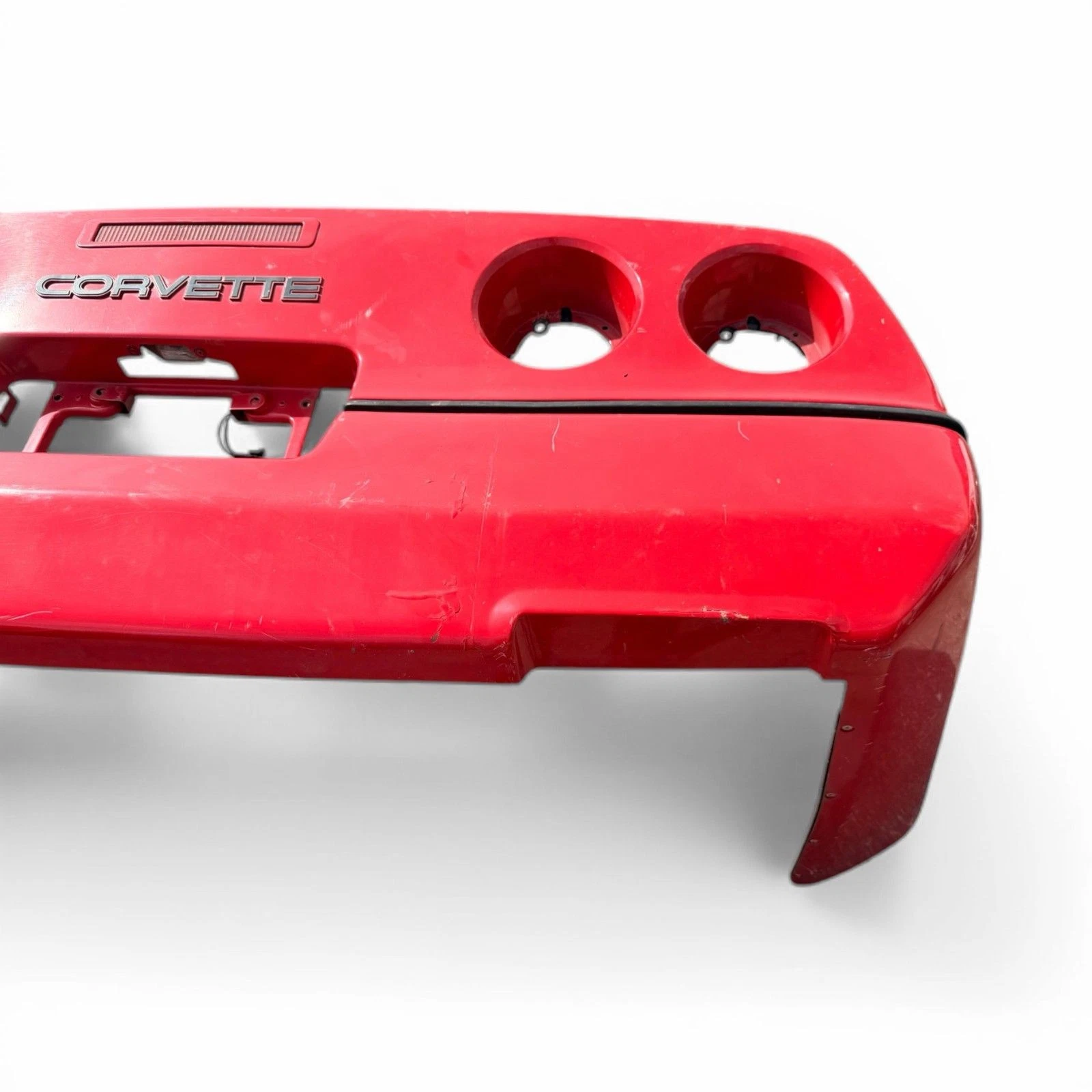 1984-1990 CHEVROLET CORVETTE C4 REAR BUMPER COVER RED ASSEMBLY OEM - Image 8