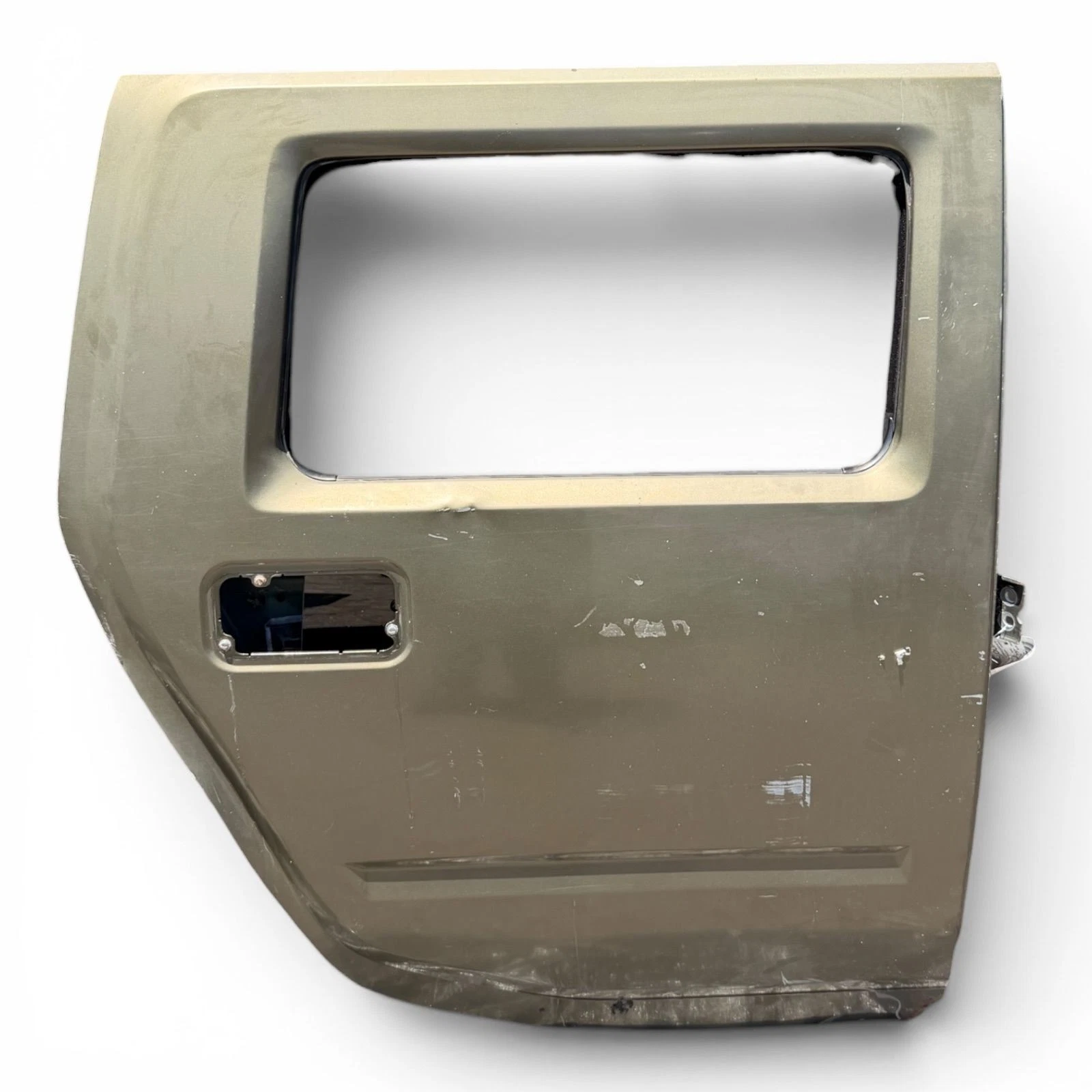 03-09 Hummer H2 Rear Right Passenger Door Green W/Window - Image 3