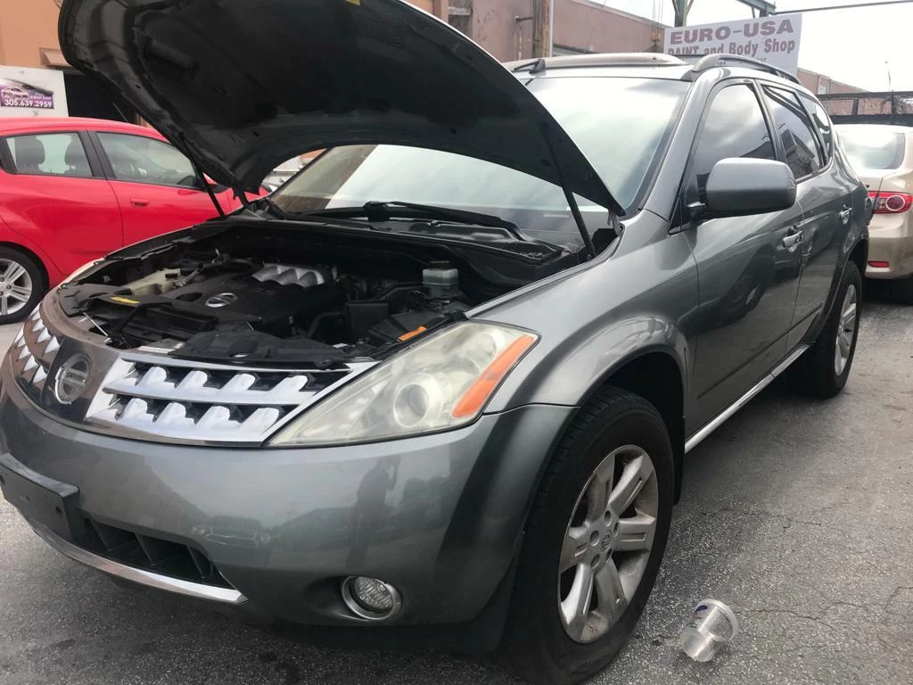 2003-2006 NISSAN MURANO HOOD OEM USED LOCAL PICKUP GREY COLOR - Image 8