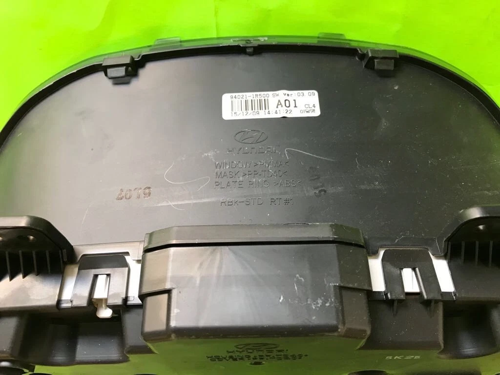 15 2015 HYUNDAI ACCENT SPEEDOMETER HEAD INSTRUMENT CLUSTER GAUGES PANEL - Image 5