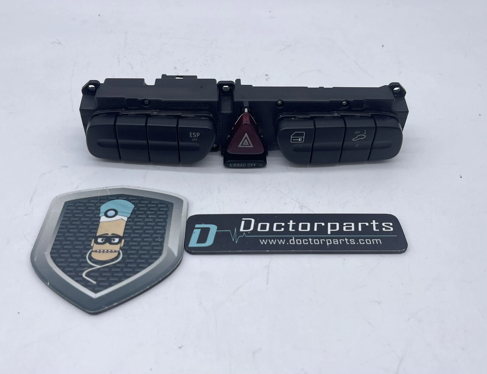 02-05 Mercedes W203 C230 C320 Dash Hazard Door Lock ESP Control Switch OEM USED