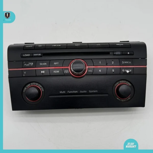 2004-2005 GENUINE MAZDA 3 STEREO MULTIMEDIA CONTROL HEAD UNIT 141A10300 A10700