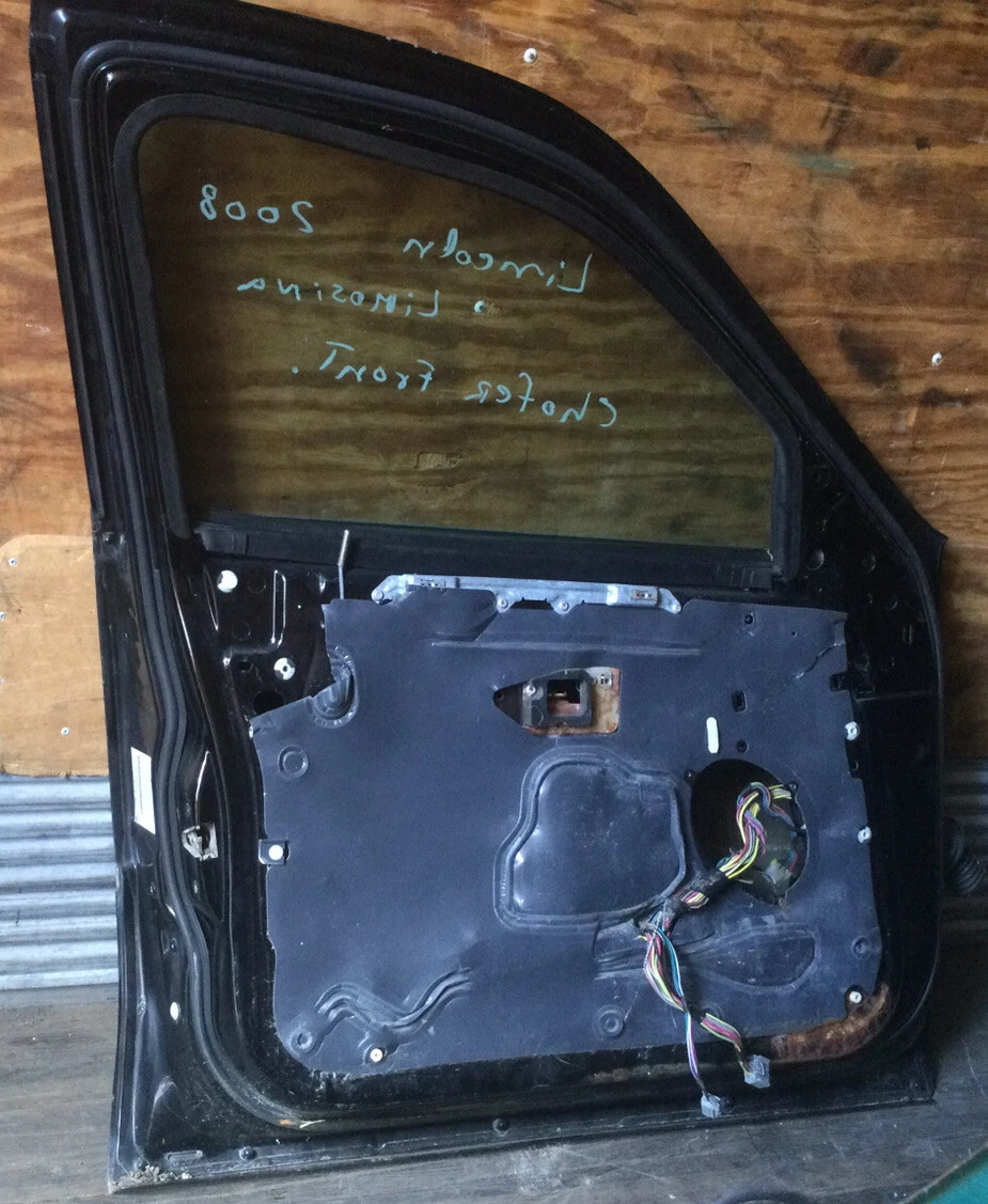 2003-2011 LINCOLN TOWN CAR LIMOUSINE USED DOOR FRONT DRIVER OEM LOCAL PICKUP - Image 4