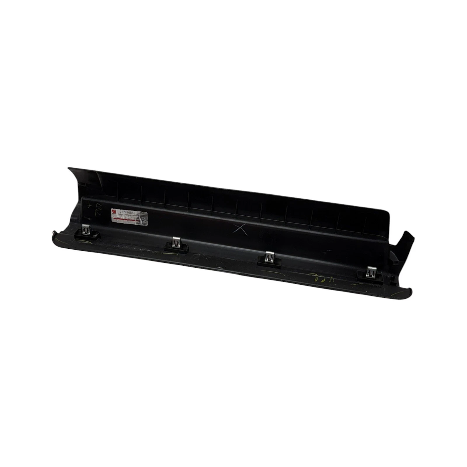 07-10 Saturn Sky Left Side Door Scuff Sill Plate Trim Cover Black OEM, 25774456 - Image 9