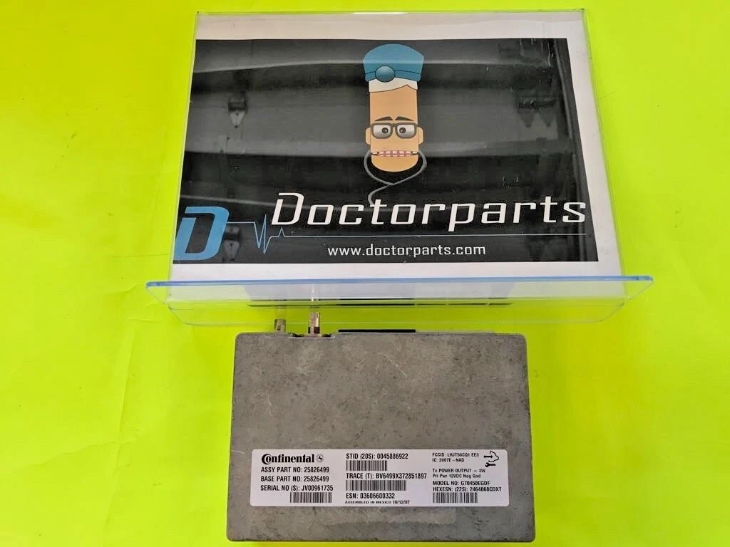 05 -11 Cadillac STS Continental ONSTAR MODULE COMMUNICATION 25826422
