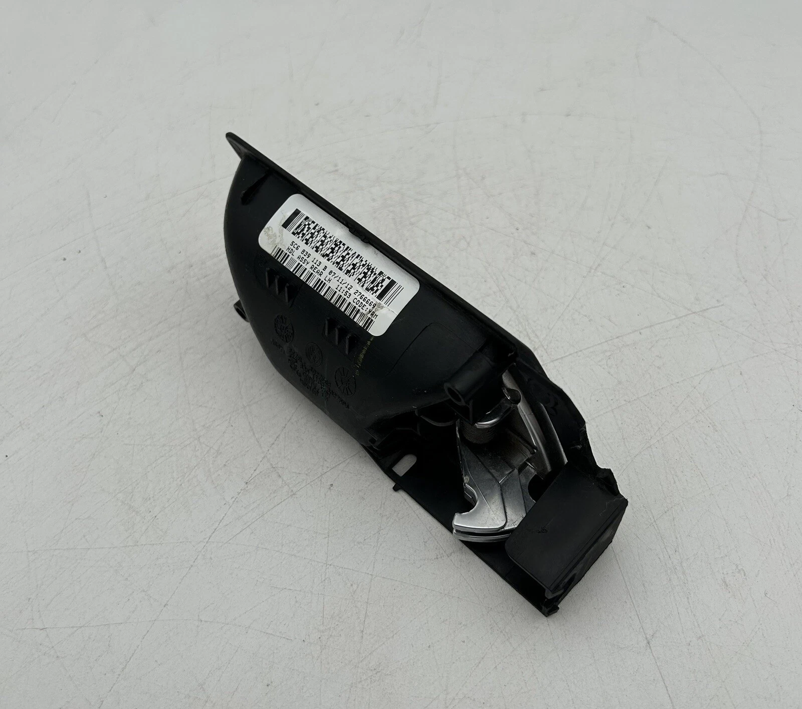 11-18 VW JETTA REAR LEFT INTERIOR DOOR RELEASE / HANDLE 5C6839113B OEM ⭐️⭐️⭐️ - Image 4