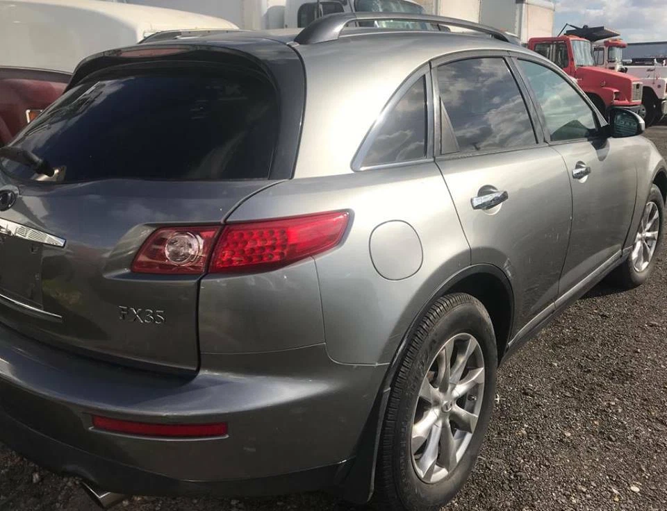 2006 2007 Infiniti FX35 Driver Rear Left Door - Image 2