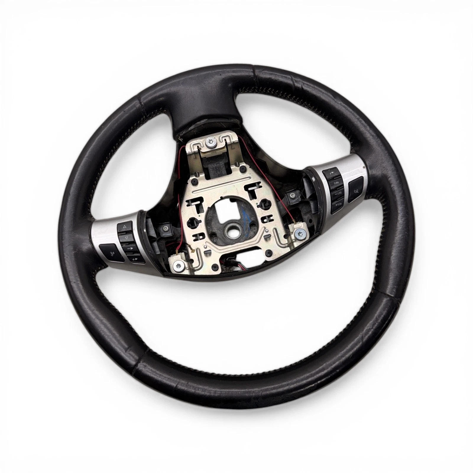 2007-2009 Saturn Sky Steering Wheel Black W/ Cruise Switch OEM - Image 7