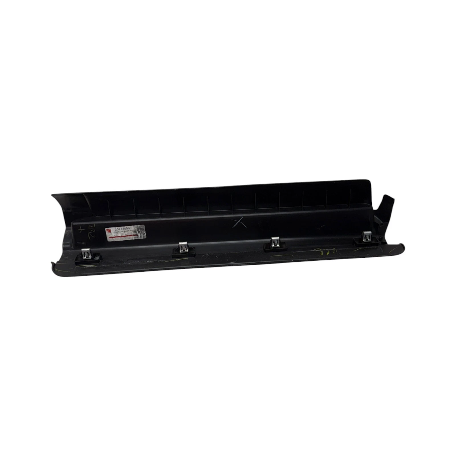 07-10 Saturn Sky Left Side Door Scuff Sill Plate Trim Cover Black OEM, 25774456 - Image 10