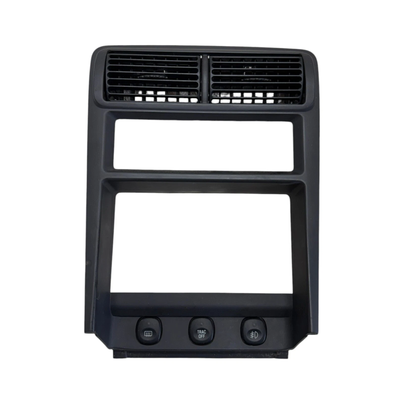 1999-2004 Ford Mustang Center Dash Radio Face Plate Trim W/Vents OEM,1R3X6304302 - Image 2