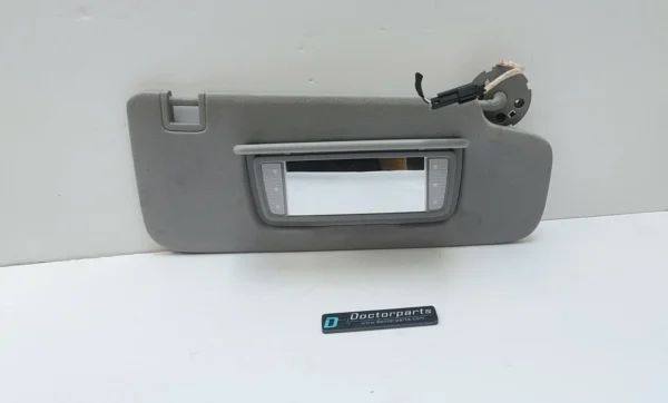 18-19 CHEVROLET EQUINOX LEFT LH PASSENGER SIDE GRAY SUN VISOR W/LIGHT 356