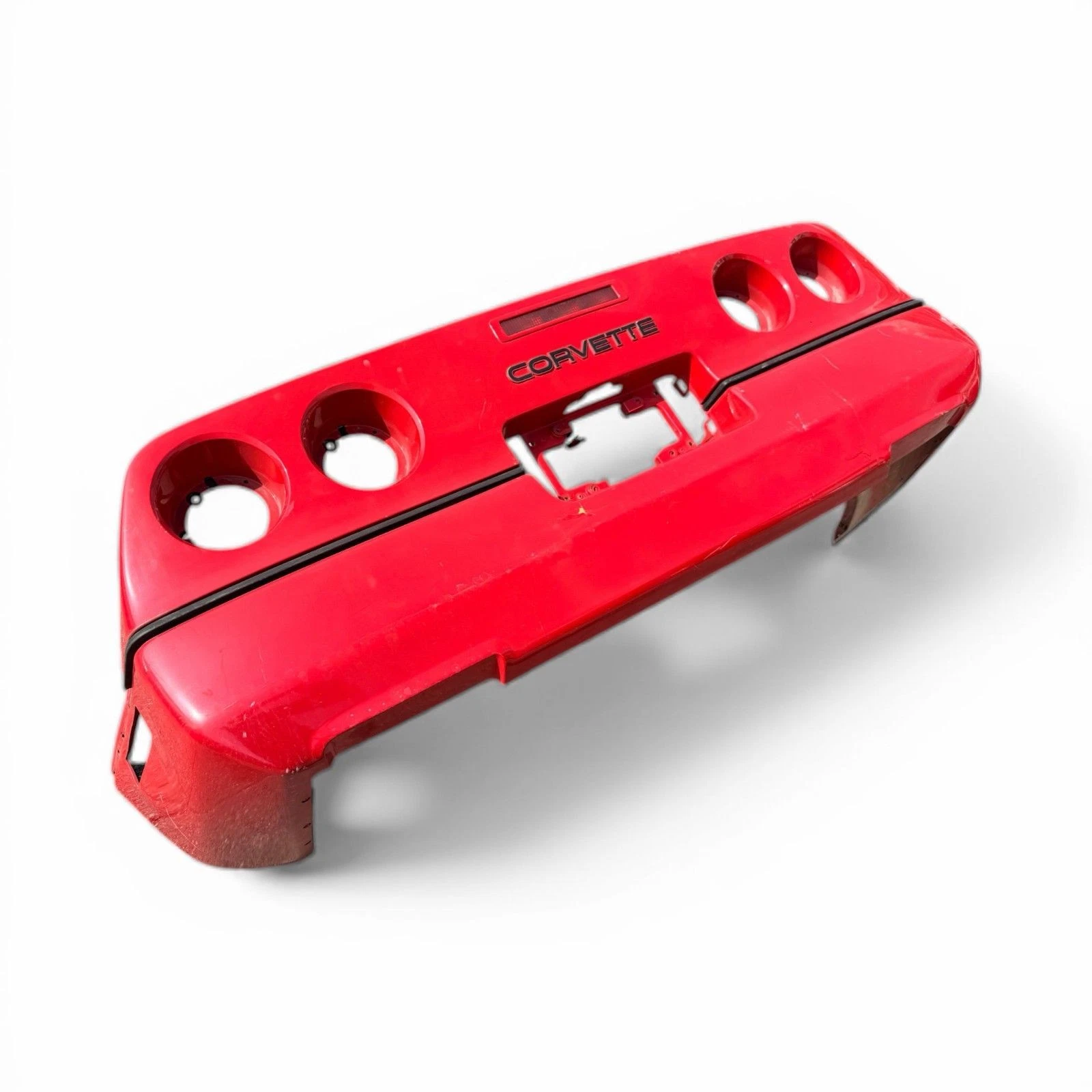 1984-1990 CHEVROLET CORVETTE C4 REAR BUMPER COVER RED ASSEMBLY OEM - Image 6