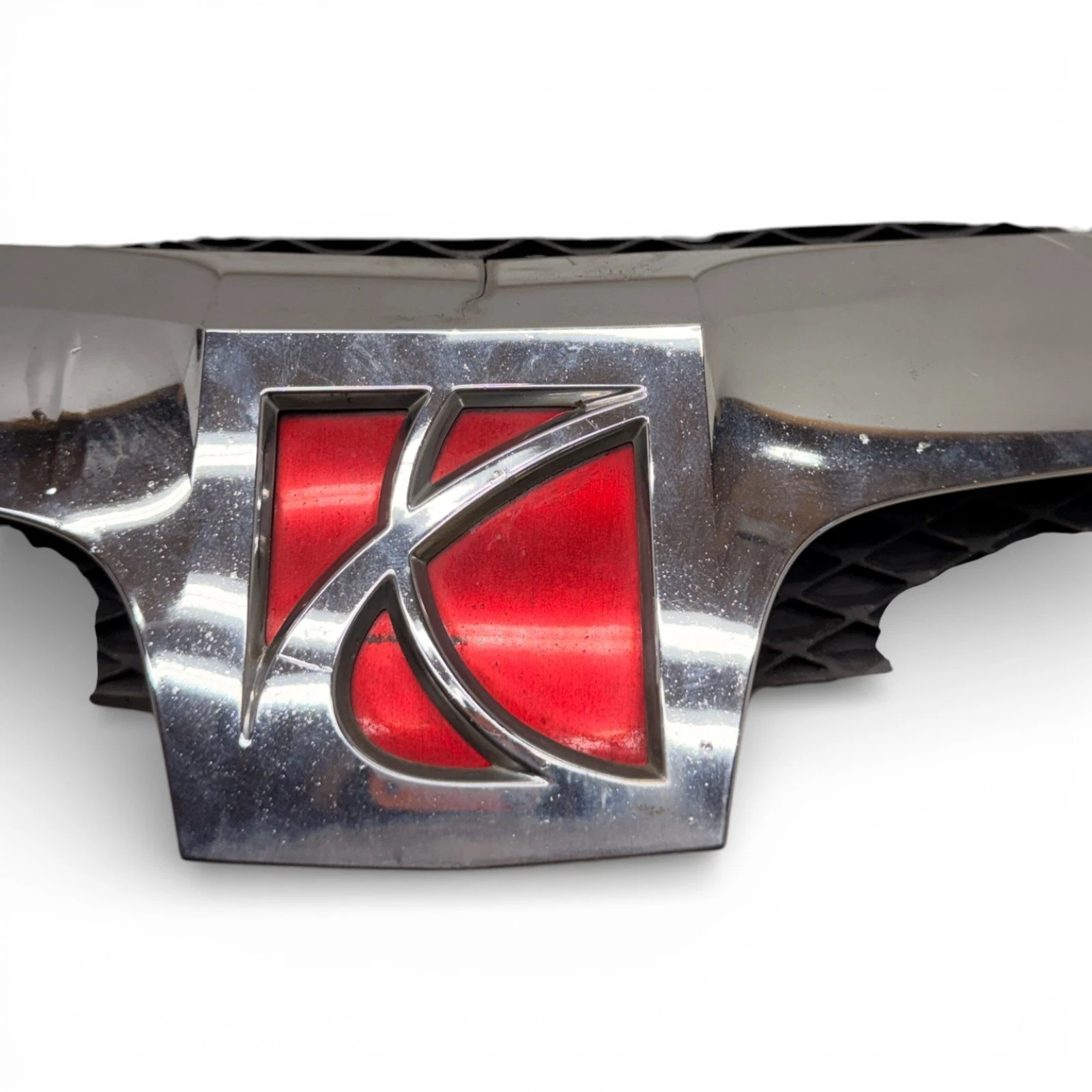 07-09 Saturn Sky Red Line Front Bumper Upper Grille Trim Molding Chrome OEM - Image 5
