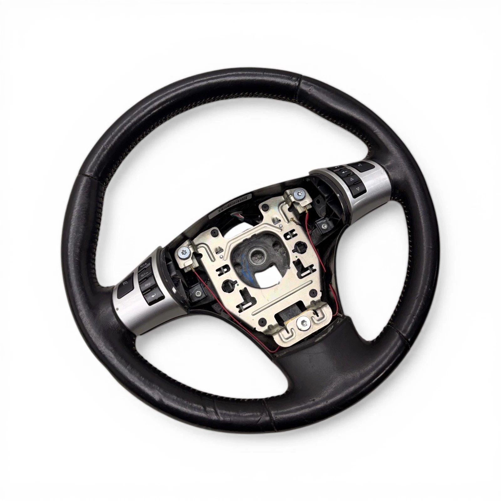 2007-2009 Saturn Sky Steering Wheel Black W/ Cruise Switch OEM - Image 4
