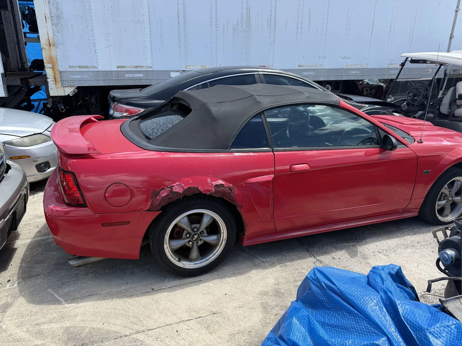 1999-2004 Ford Mustang GT Rear Bumper Cover - Image 5
