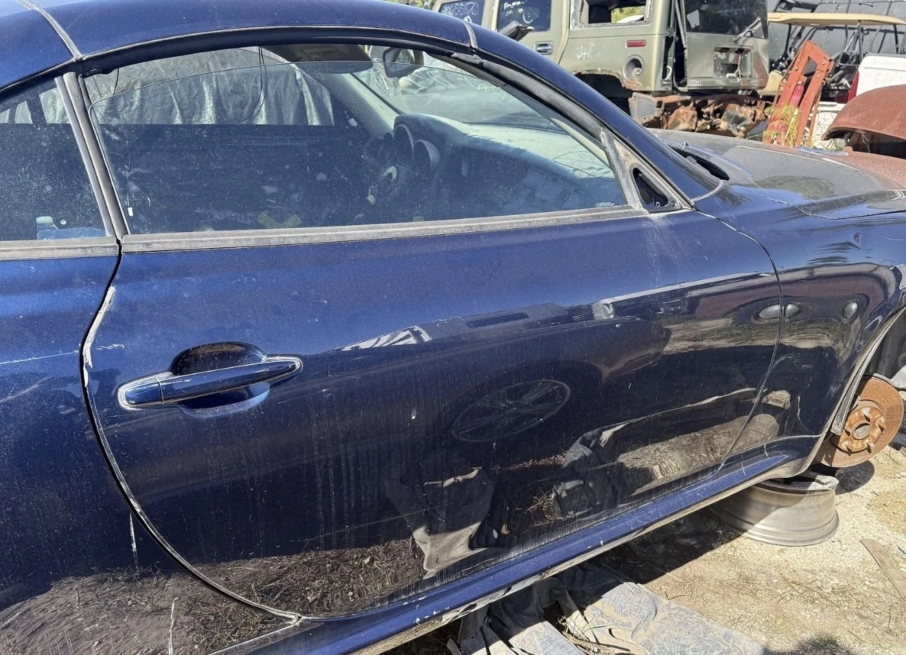 02-10 Lexus SC430 Front Right Passenger Side Fender blue - Image 9