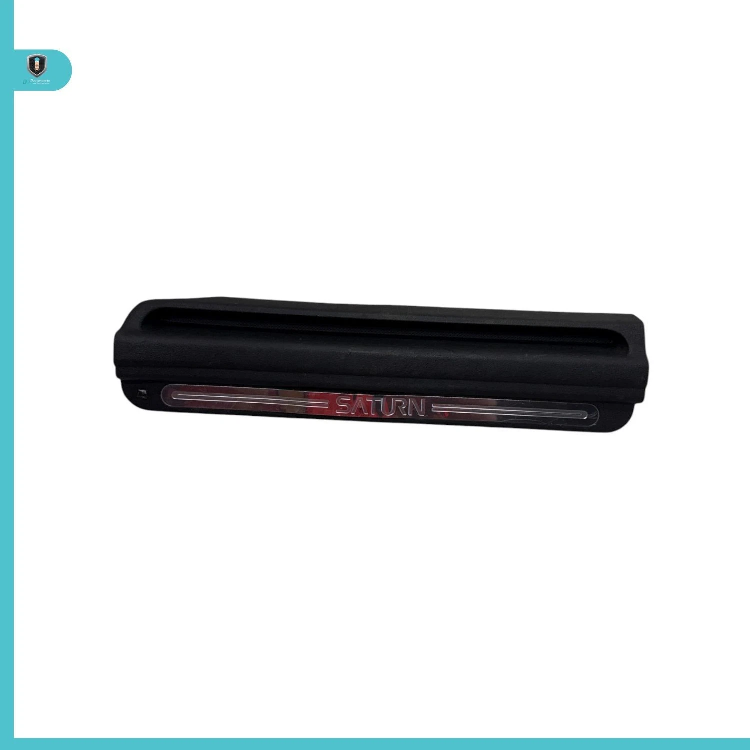 07-10 Saturn Sky Left Side Door Scuff Sill Plate Trim Cover Black OEM, 25774456