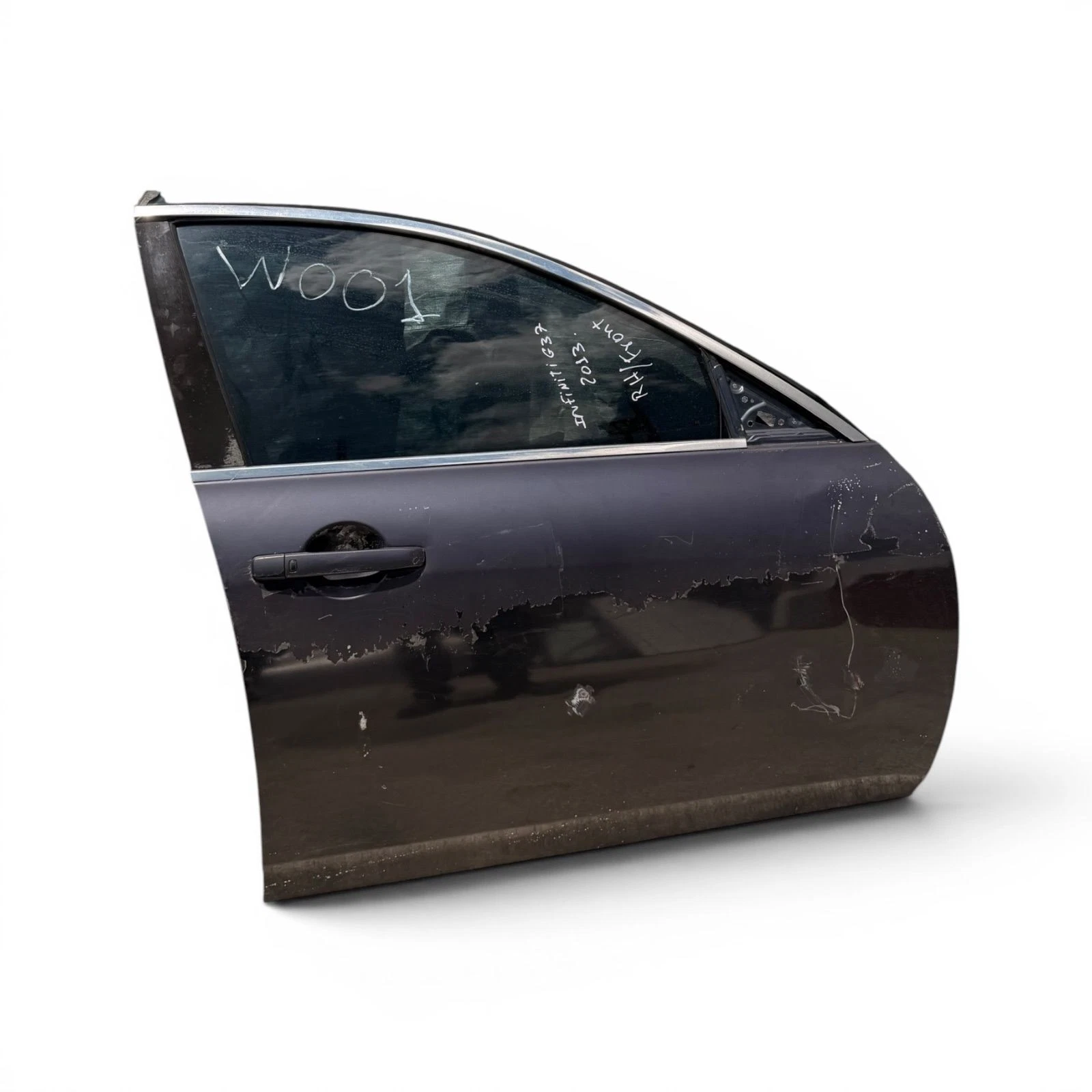 08-15 Infiniti G35 G37 Q60 Sedan Front Right Door Assembly oem - Image 2