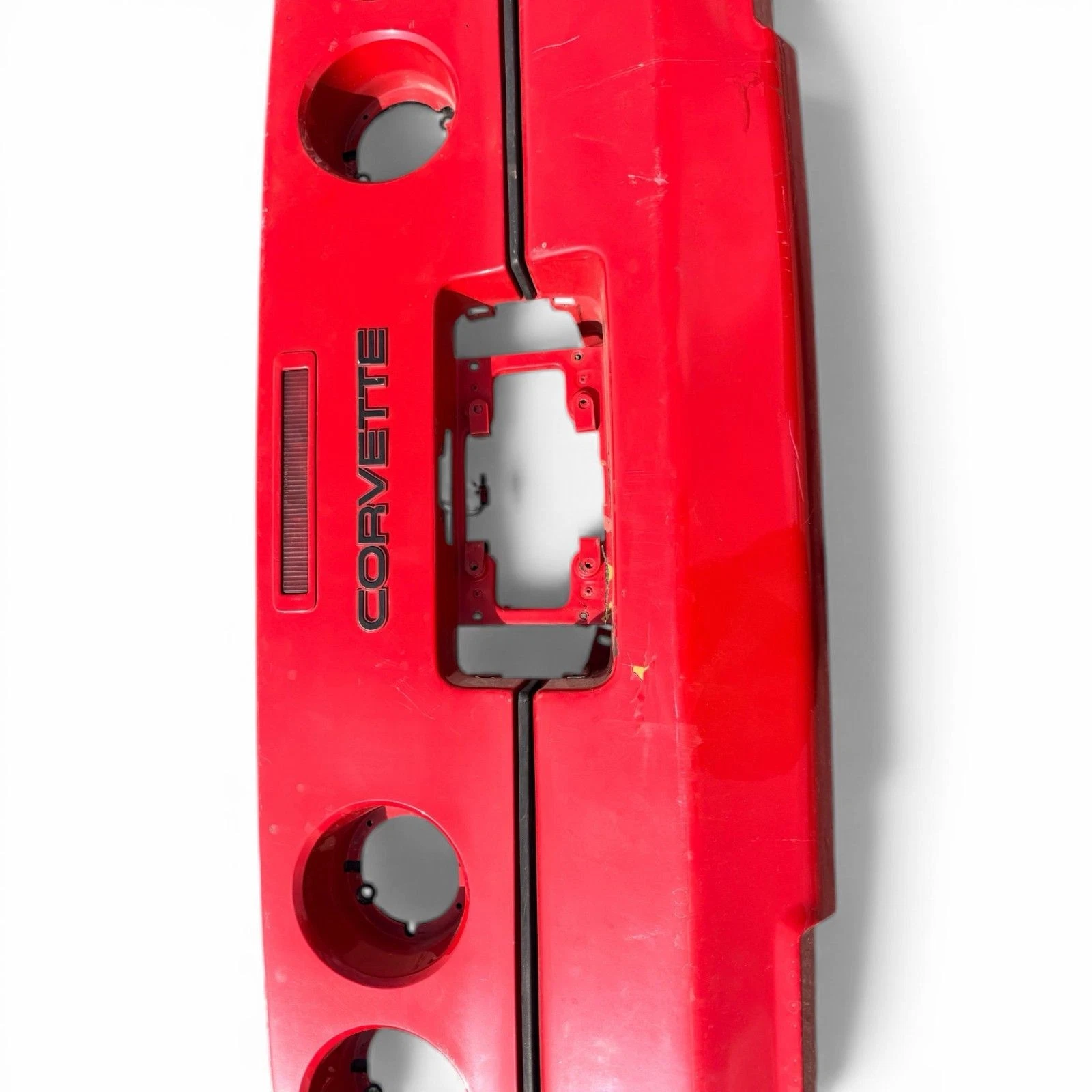 1984-1990 CHEVROLET CORVETTE C4 REAR BUMPER COVER RED ASSEMBLY OEM - Image 7