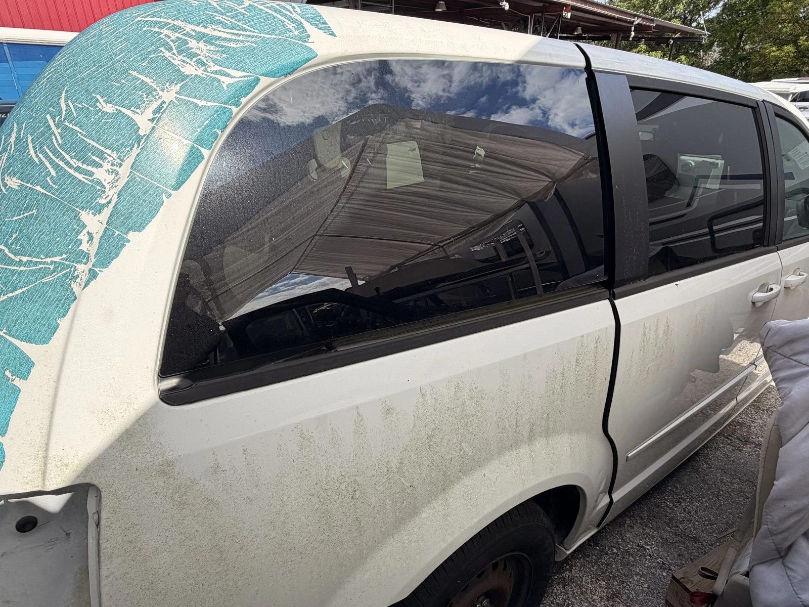 2008-2013 DODGE GRAND CARAVAN REAR RIGHT QUARTER PANEL - Image 6