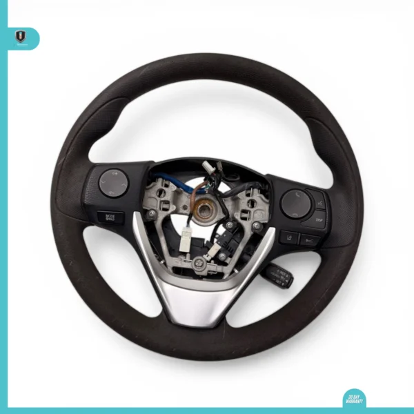 14-18 Toyota Corolla Steering Wheel Black W/ Cruise Switch OEM, 45100-0R130