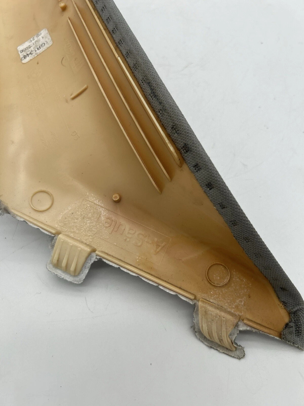 2006-2011 BMW 325i 328i E90 FRONT LEFT / RIGHT INTERIOR A PILLAR TRIM OEM - Image 11