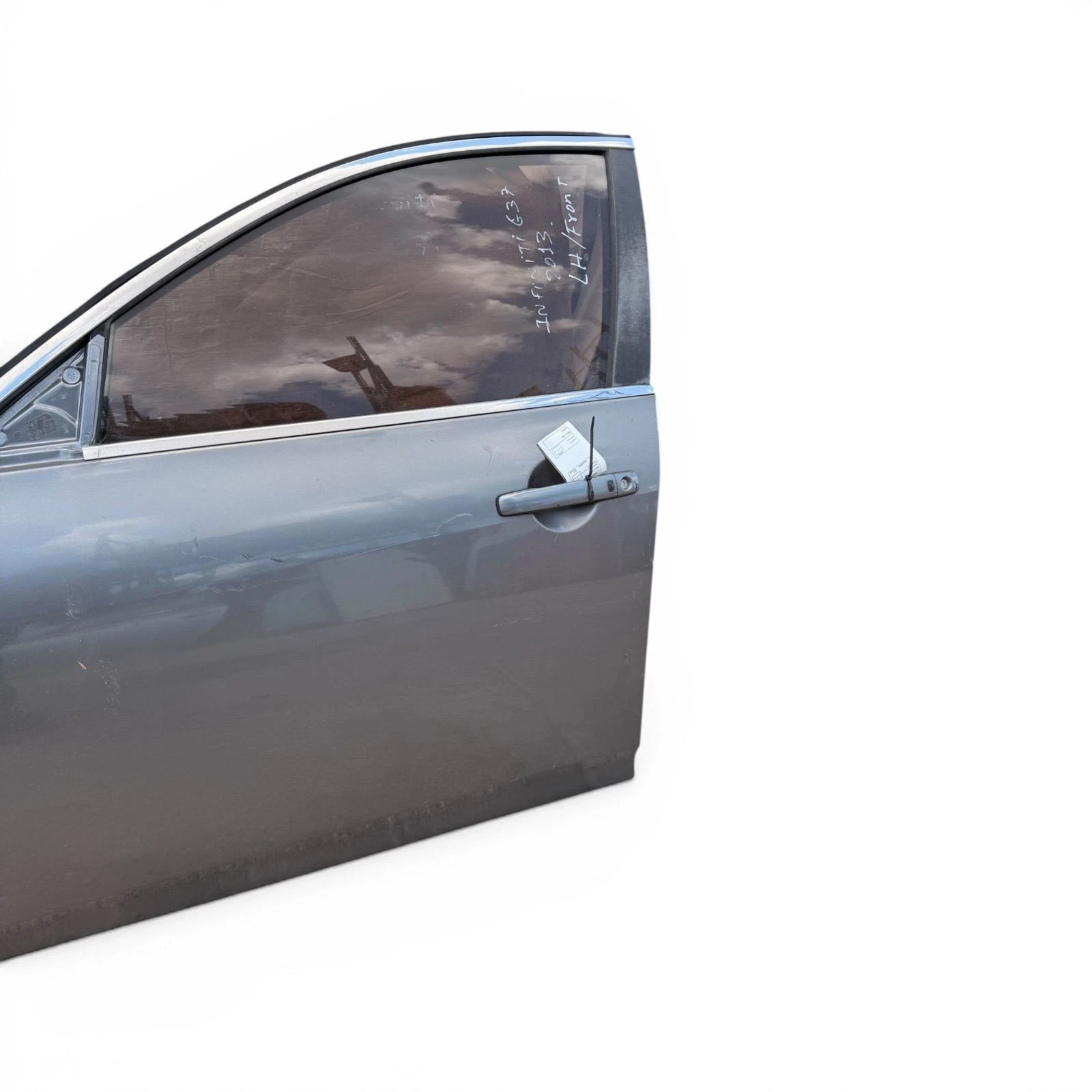 07-15 Infiniti G35 G37 Sedan Front Left Driver Door Complete Assembly - Image 7