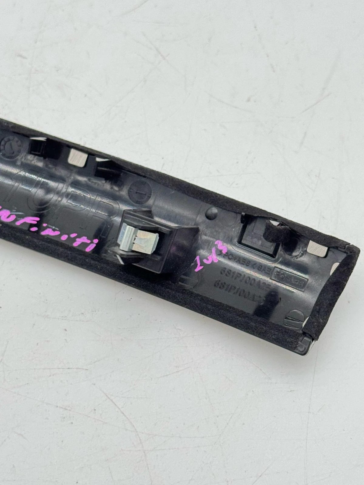 10-15 INFINITI G37/Q60 Coupe Center Lower Dash Trim OEM 684141NF0A - Image 8